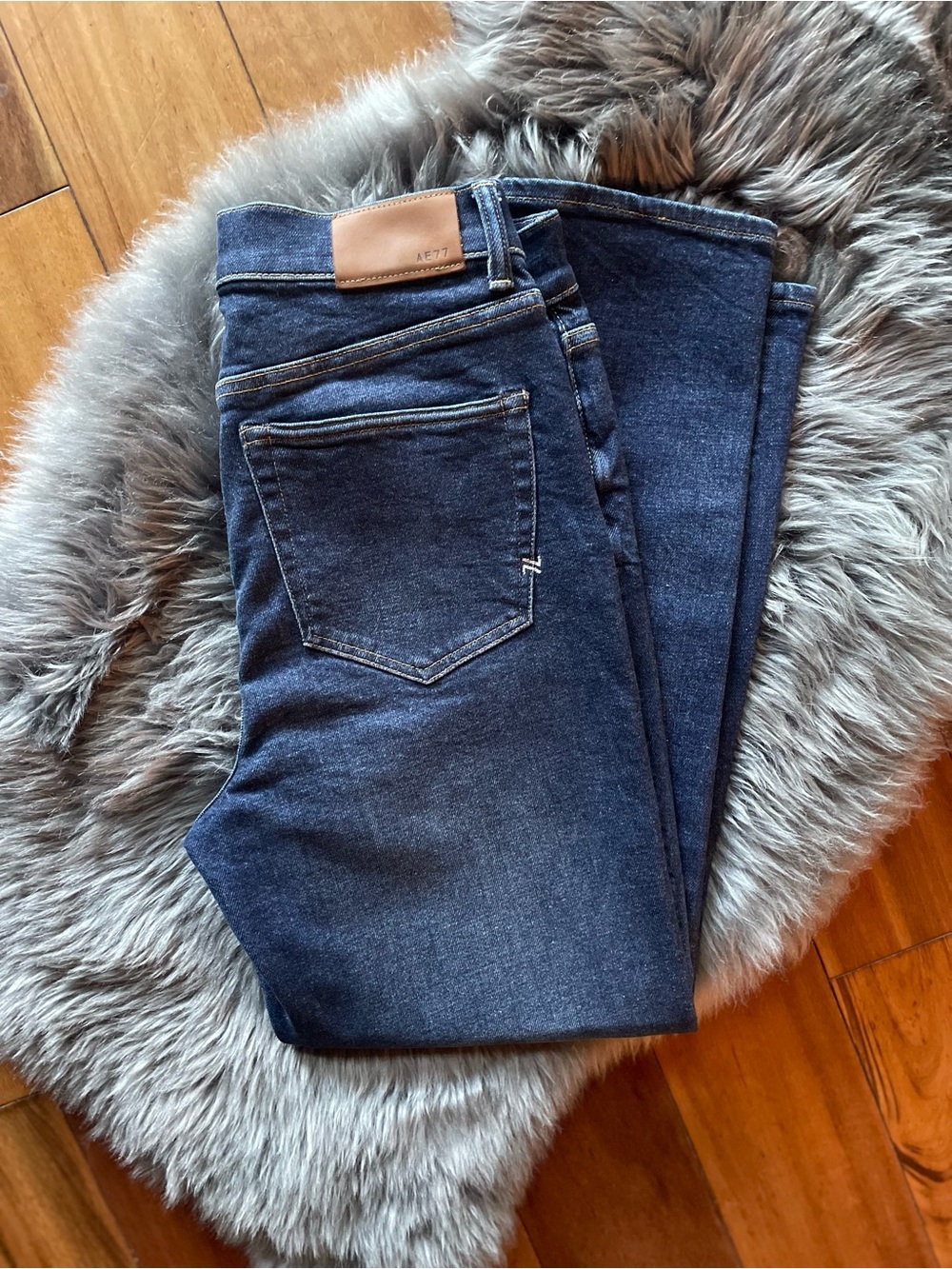 Women's AE77 Organic Cotton Denim Mom Jeans